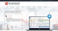 Desktop Screenshot of braintool.com